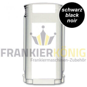 Frankierkönig Frankierfarbe schwarz High Capacity zur Verwendung in Pitney Bowes Connect+, SendPro P Serie Frankiermaschine
